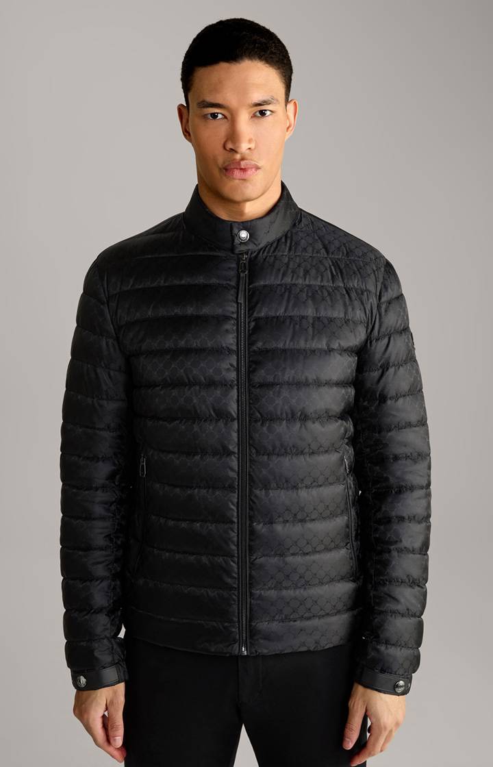 Joop Cornflower-Steppjacke Luke in Schwarz gemustert Letzte 3 Tage