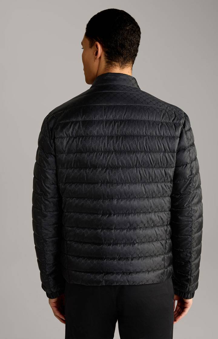 Joop Cornflower-Steppjacke Luke in Schwarz gemustert Letzte 3 Tage