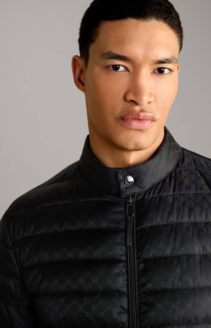 Joop Cornflower-Steppjacke Luke in Schwarz gemustert Letzte 3 Tage