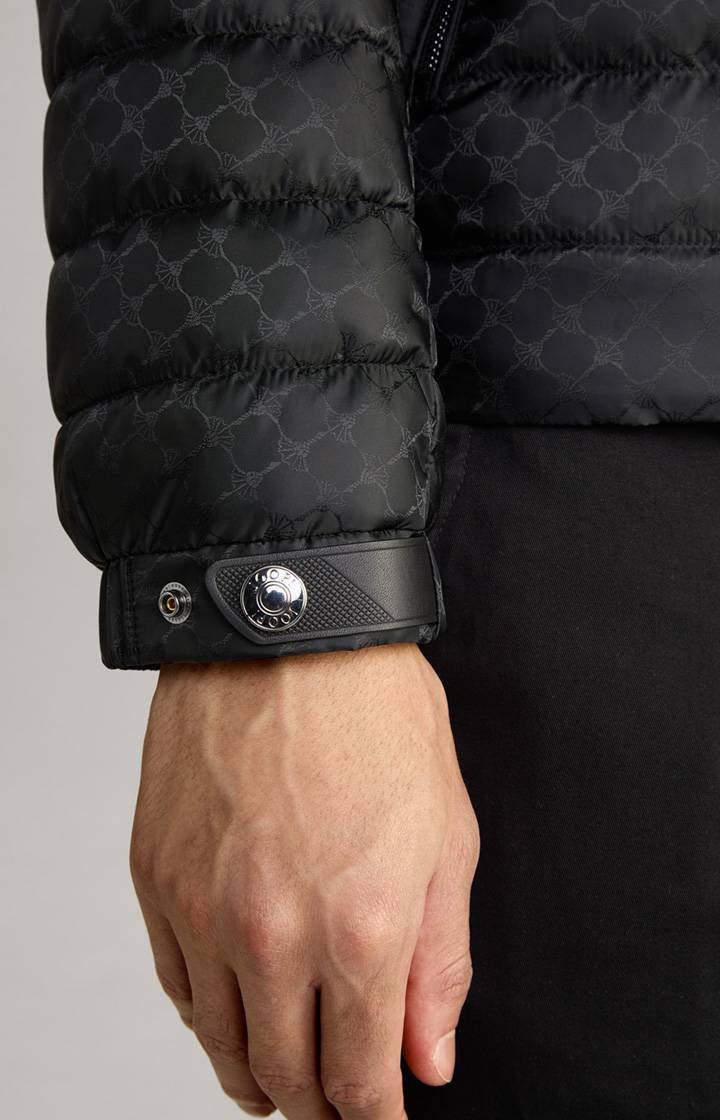 Joop Cornflower-Steppjacke Luke in Schwarz gemustert Letzte 3 Tage