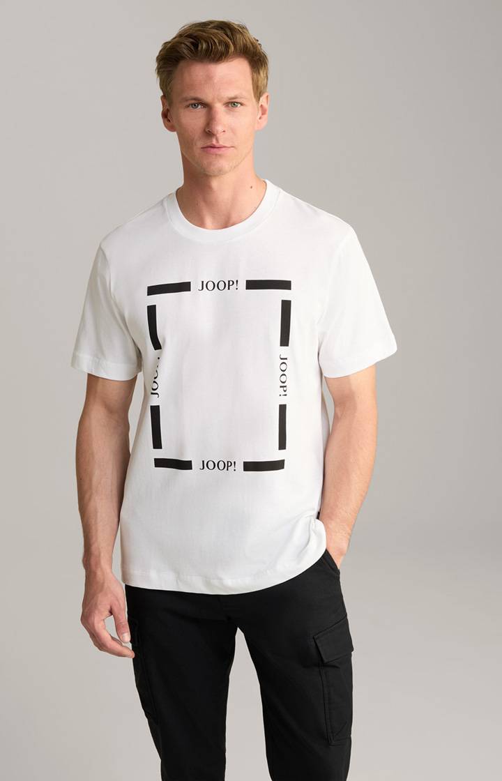 Joop T-Shirt Barnet in Weiß Bis zu 50% Rabatt