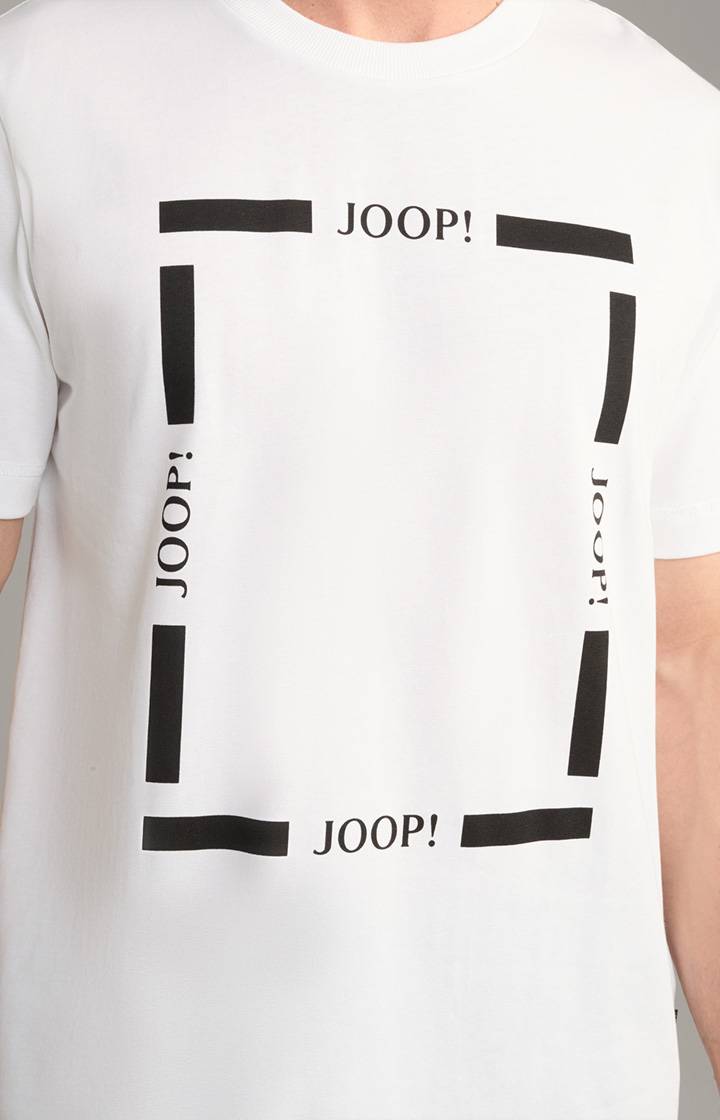 Joop T-Shirt Barnet in Weiß Bis zu 50% Rabatt