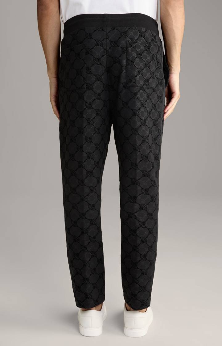Joop Cornflower-Joggpants Thien in Schwarz gemustert Bis zu 65% Rabatt