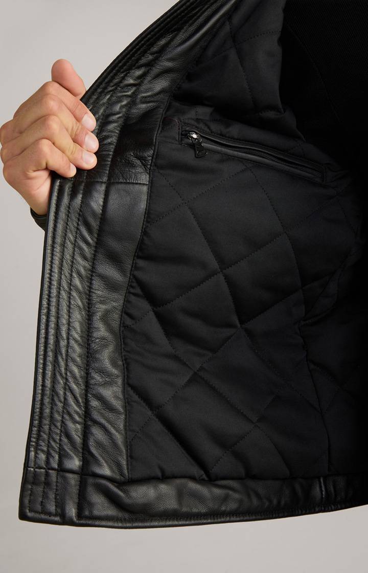 Joop Lederjacke Cleary in Schwarz Bis zu 55% Rabatt