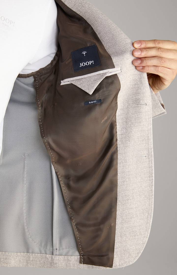 Joop Jerseysakko Hoverest in Grau kariert Discount Store für neue Produkte