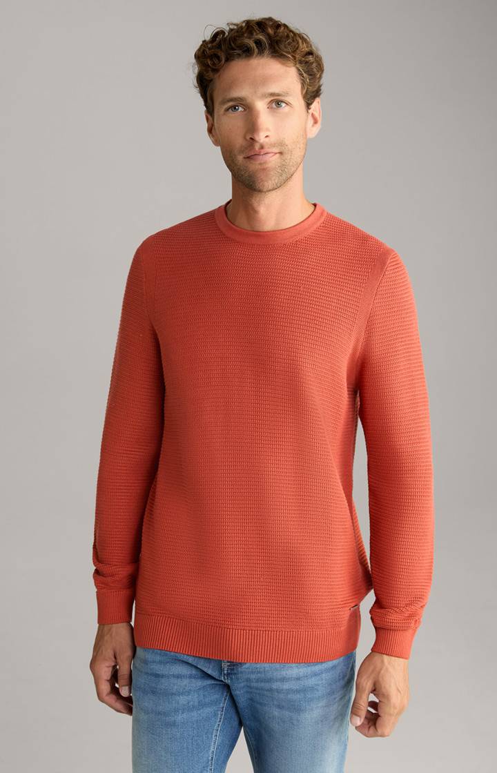 Joop Strickpullover Conrados in Orange Riesige Rabatte