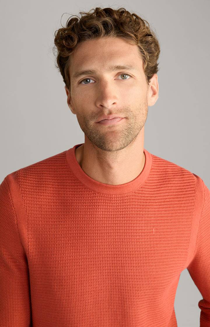 Joop Strickpullover Conrados in Orange Riesige Rabatte