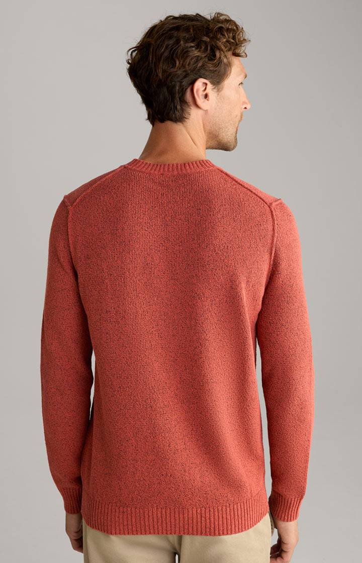 Joop Pullover Bohdan in Orange meliert Fabrikladen