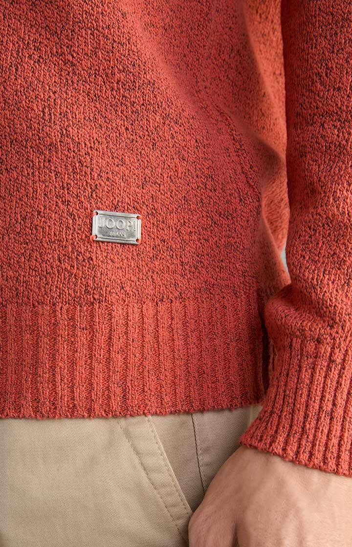 Joop Pullover Bohdan in Orange meliert Fabrikladen