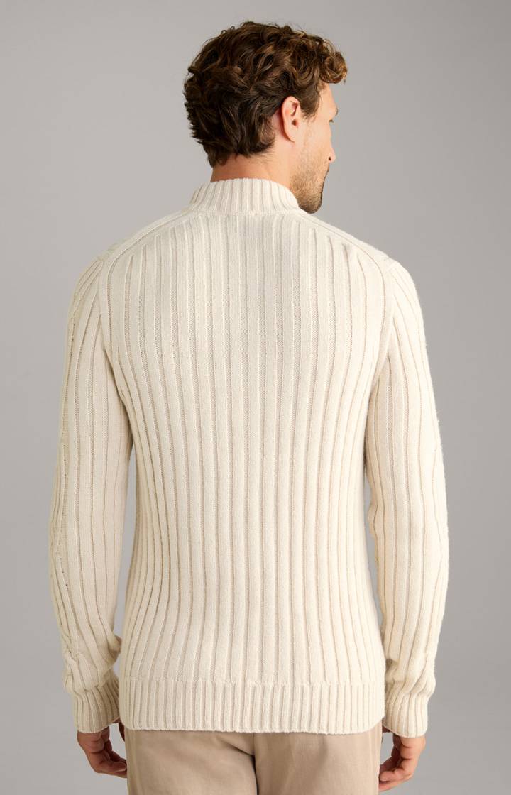Joop Cashmere-Mix-Pullover Brianor in Beige Speichern exportieren