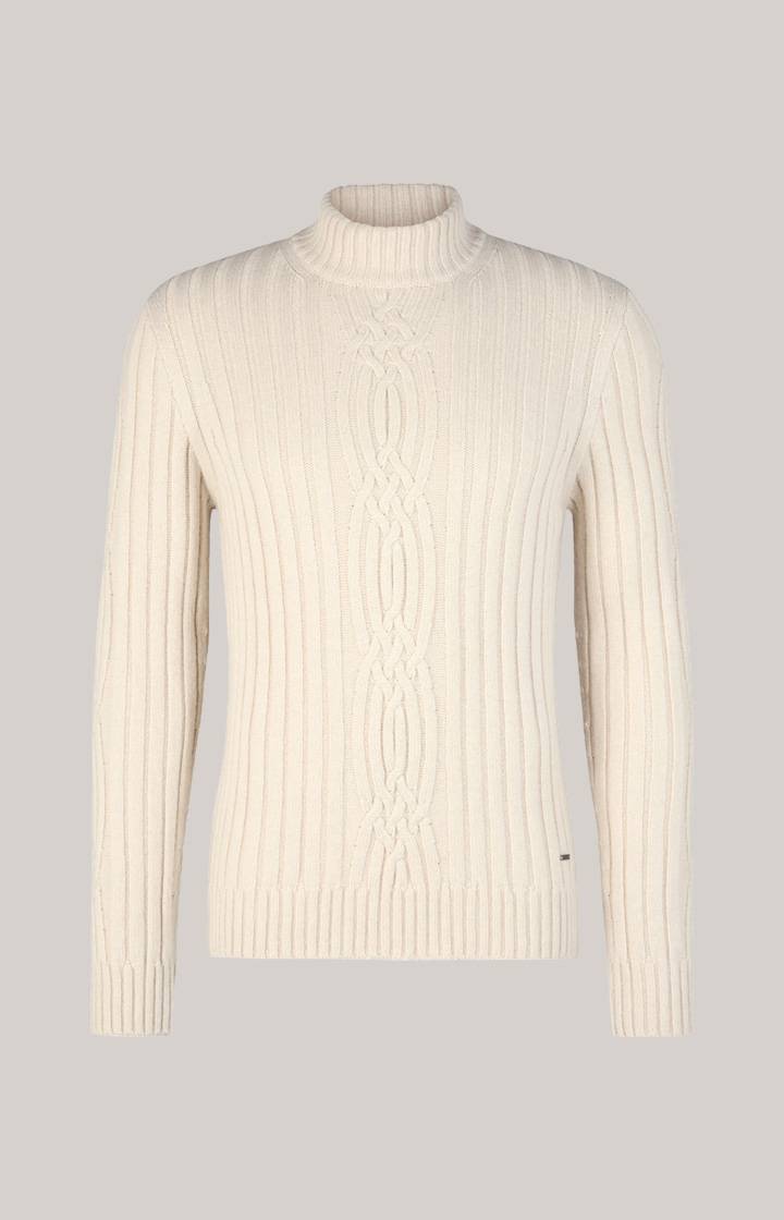 Joop Cashmere-Mix-Pullover Brianor in Beige Speichern exportieren