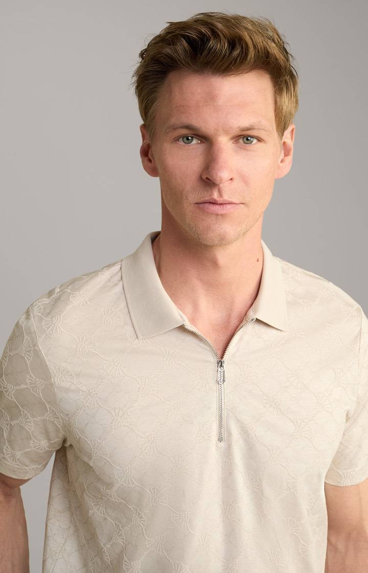 Joop Cornflower-Poloshirt Benito in Beige Rabatte dieses Monats