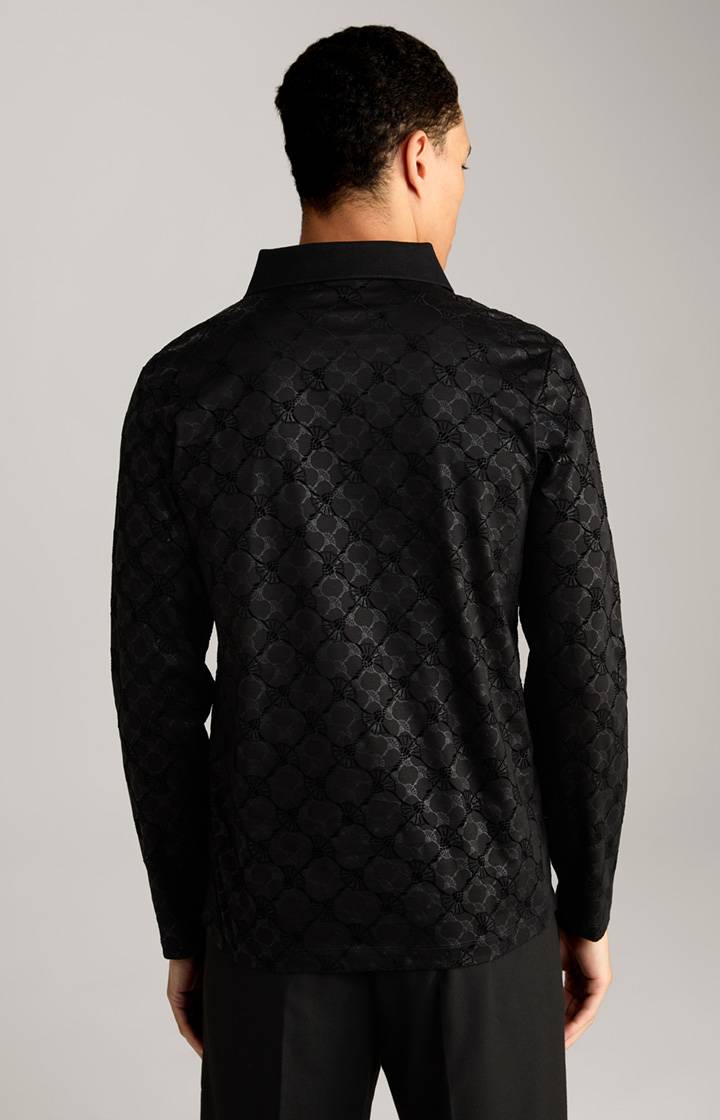 Joop Langarm-Poloshirt Pasquale in Schwarz Limitierter Zeitrabatt