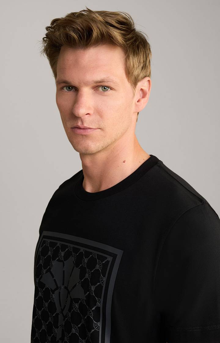 Joop Cornflower-T-Shirt Bilal in Schwarz Fabrik Onlineshop