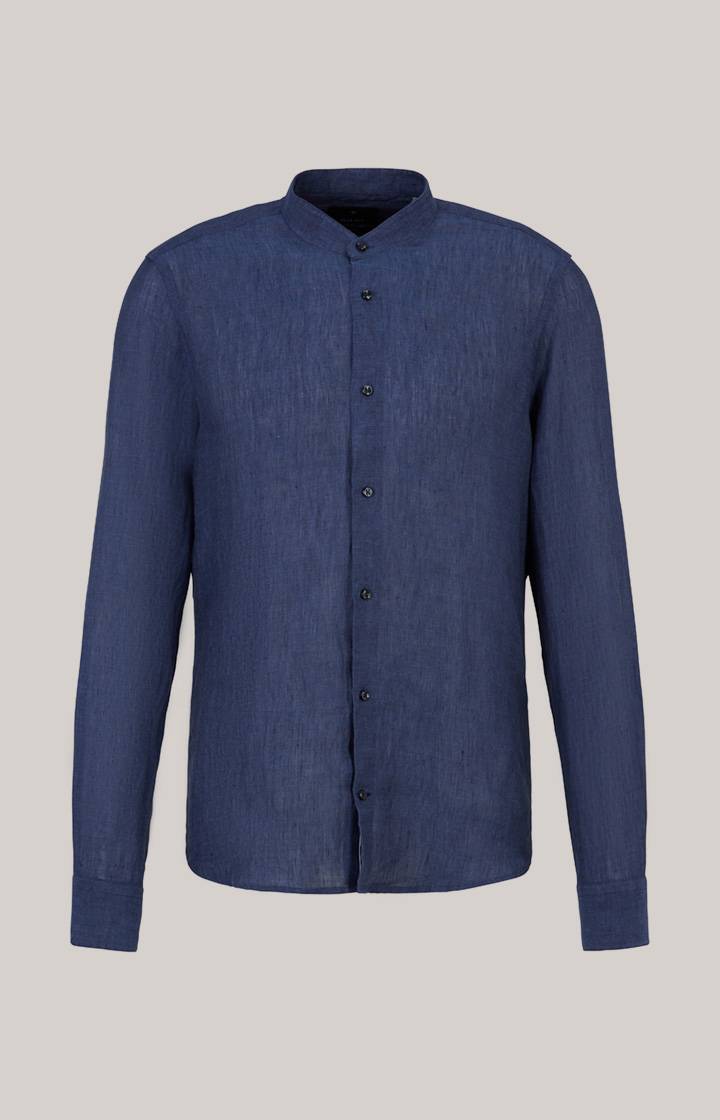 Joop Leinen-Hemd Pebo in Navy Osterangebot