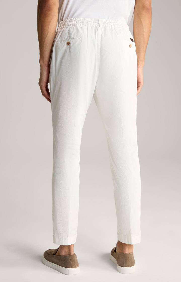 Joop Bundfaltenhose Lester in Creme Große Rabatte