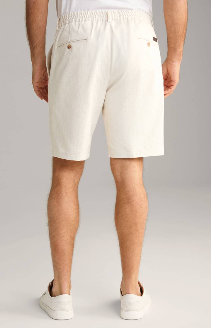 Joop Leinenmix-Shorts Dinghy in Offwhite Riesige Ersparnisse