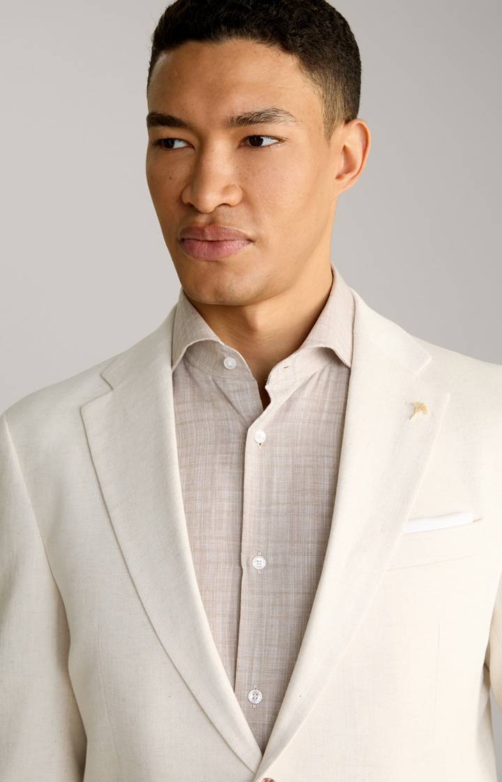 Joop Leinenmix-Sakko Hawksley in Offwhite Kostenlose Rückgabe