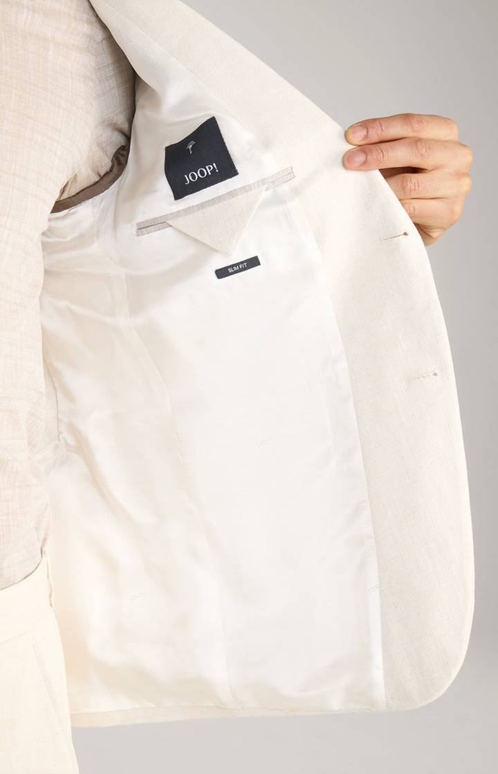 Joop Leinenmix-Sakko Hawksley in Offwhite Kostenlose Rückgabe