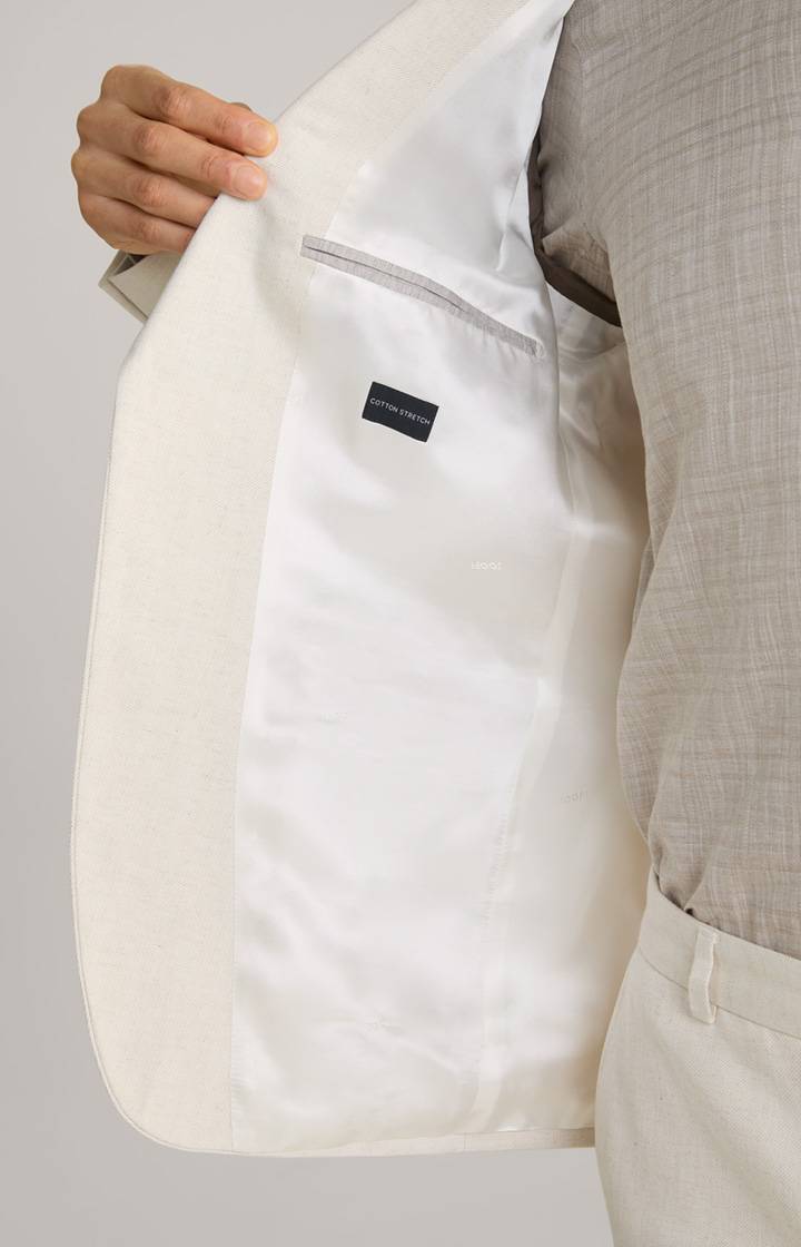 Joop Leinenmix-Sakko Hawksley in Offwhite Kostenlose Rückgabe