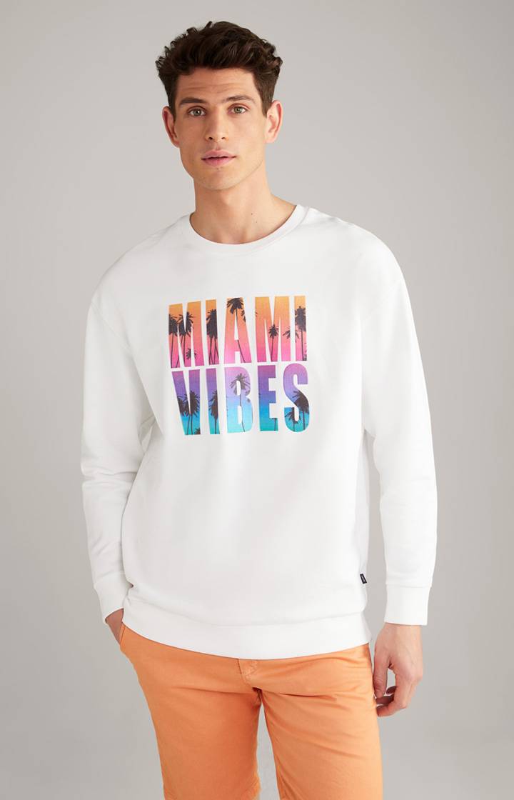 Joop Sweatshirt Alagon in Weiß 2025