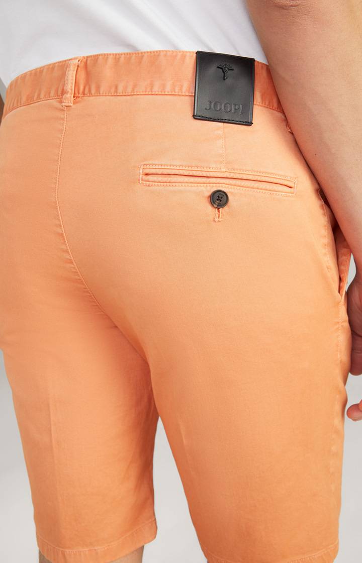 Joop Chino-Shorts Bay in Orange Auslauf