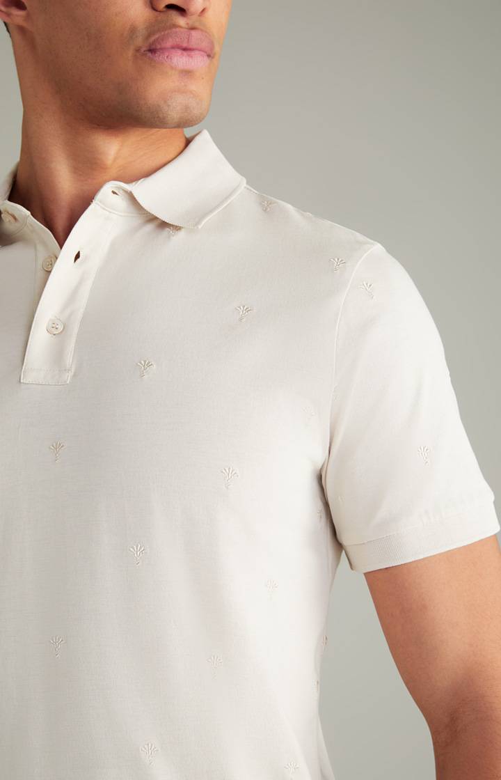 Joop Cornflower Poloshirt Pascal in Ecru im Angebot