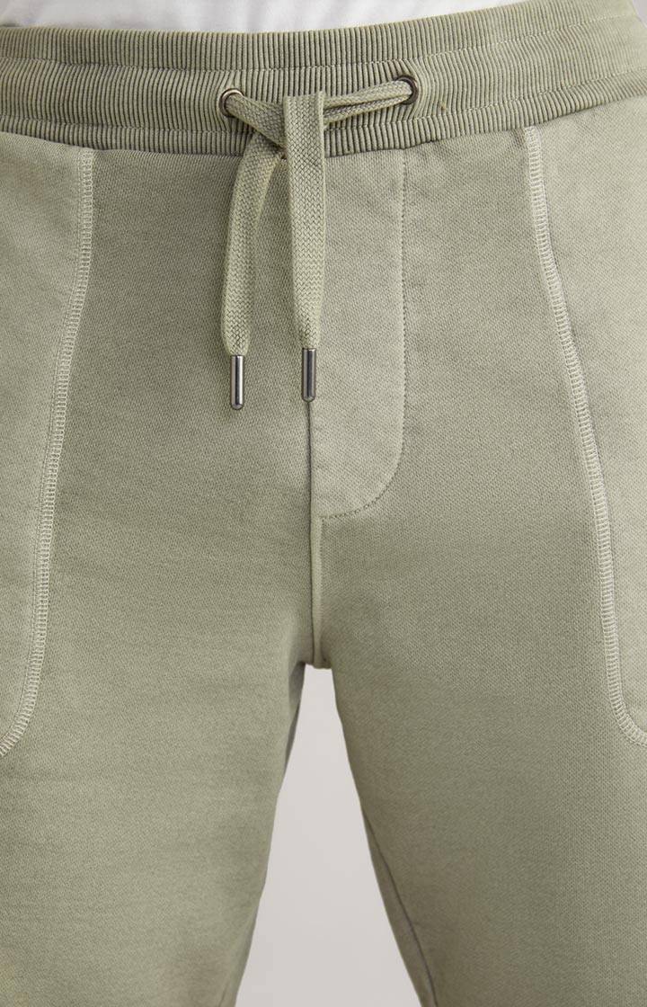 Joop Baumwoll-Sweat-Shorts Senan in Grün Günstiger Verkauf