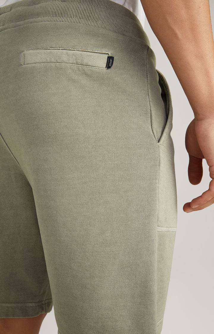 Joop Baumwoll-Sweat-Shorts Senan in Grün Günstiger Verkauf