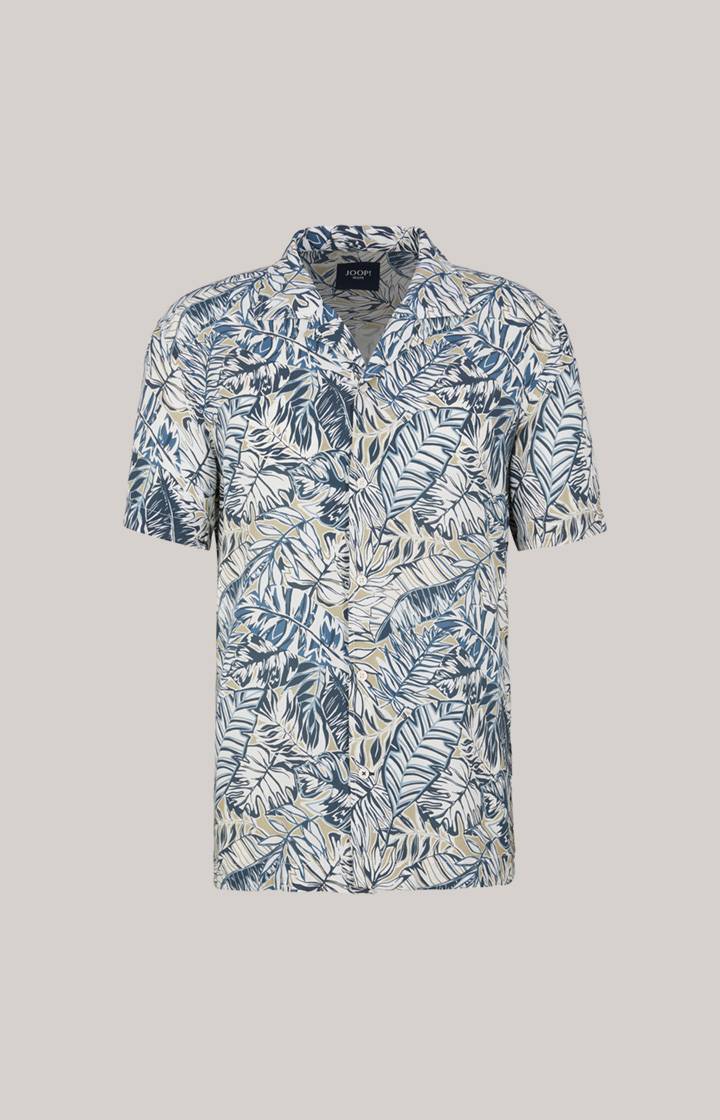 Joop Viskose-Hemd Hanes in Weiß/Blau/Beige Fabrik Onlineshop