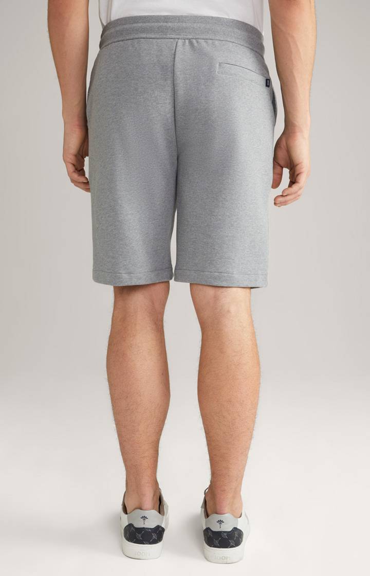 Joop Baumwoll-Sweat-Shorts Santo in Grau meliert Rabatt