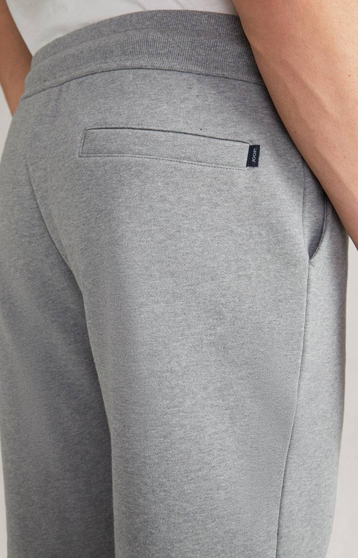 Joop Baumwoll-Sweat-Shorts Santo in Grau meliert Rabatt