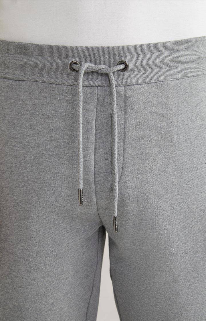 Joop Baumwoll-Sweat-Shorts Santo in Grau meliert Rabatt