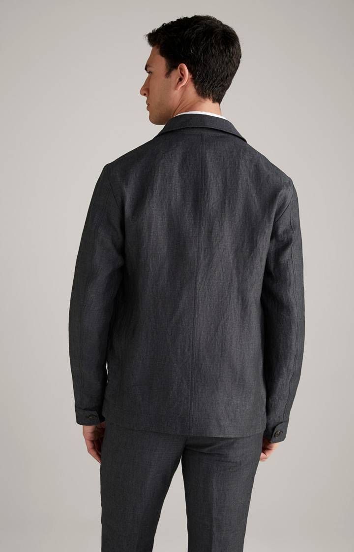 Joop Leinen-Jacke Hearts in Dunkelgrau Günstig kaufen