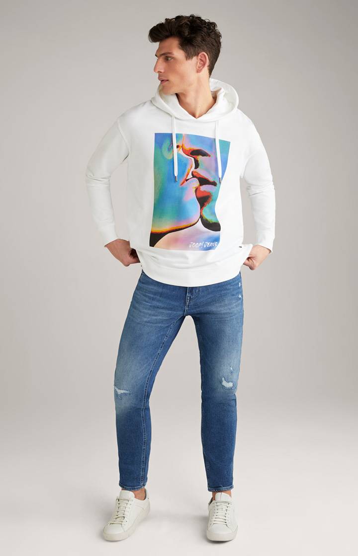 Joop Hoodie Sebastiano in Weiß Neueste Mode