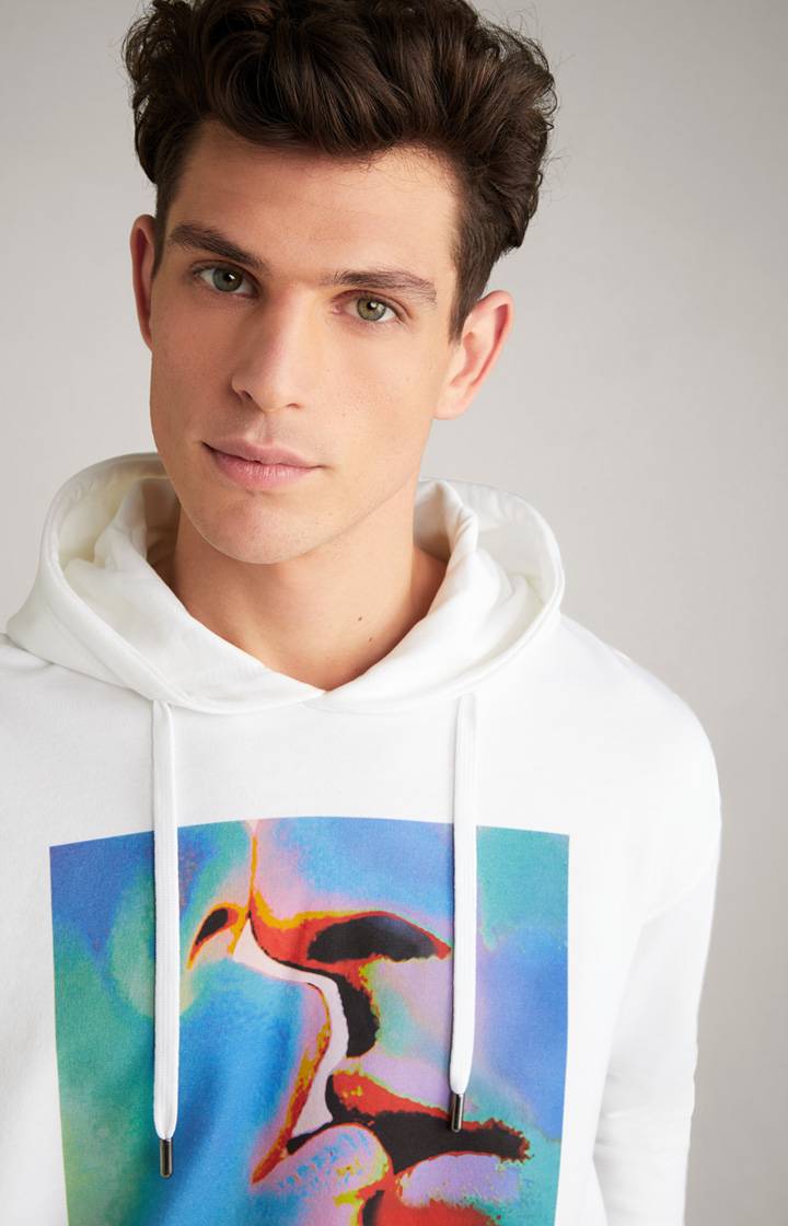 Joop Hoodie Sebastiano in Weiß Neueste Mode