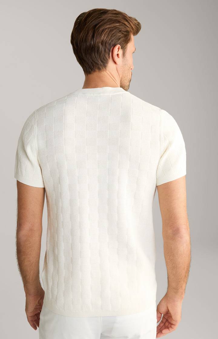 Joop Strick-Shirt Heiri in Creme Zeitlich begrenztes Angebot