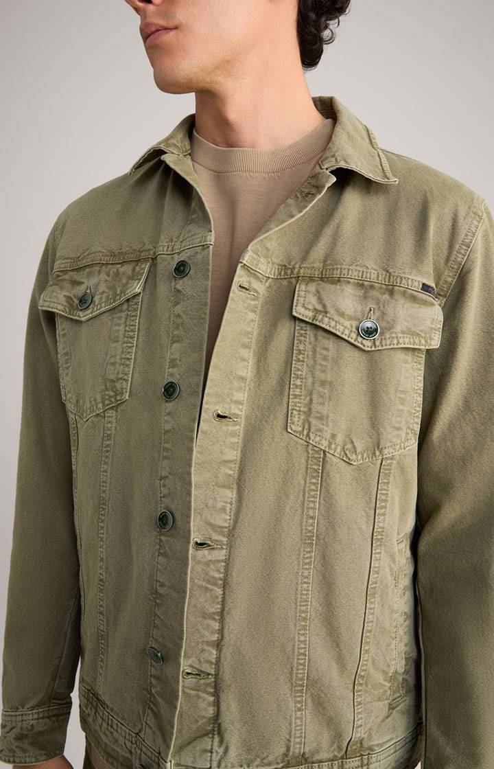 Joop Jeansjacke Just in Oliv Tiefpreis