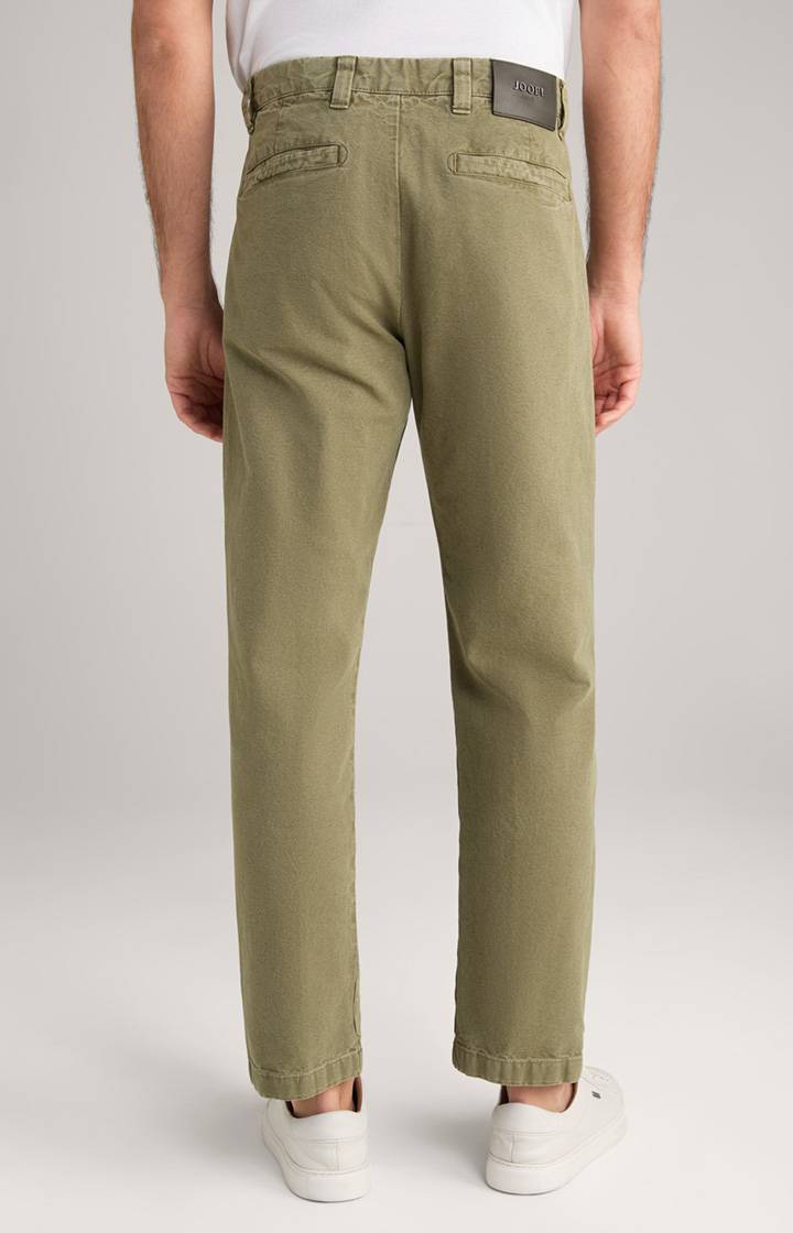 Joop Baumwoll-Chino Len in Oliv Super Sparpreis