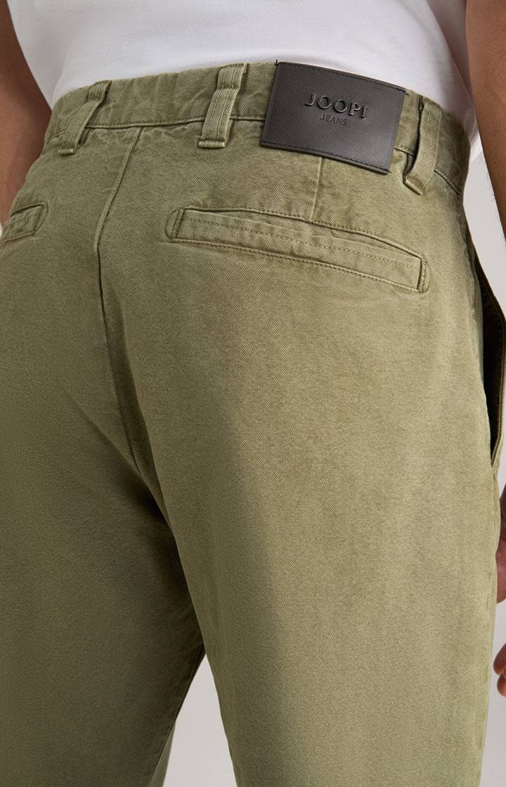 Joop Baumwoll-Chino Len in Oliv Super Sparpreis