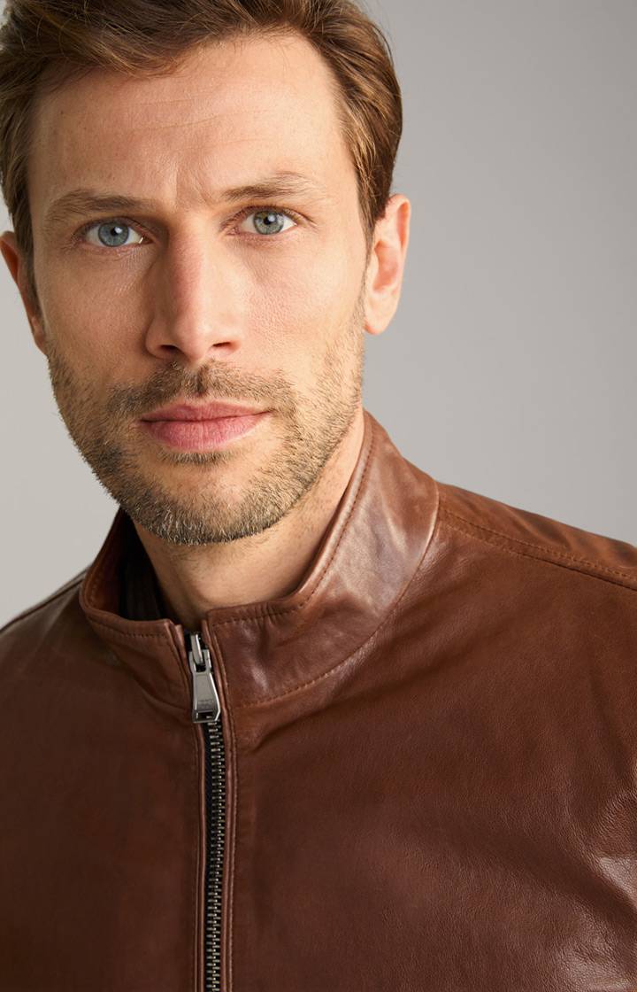 Joop Lederjacke Lif in Braun Bis zu 65% Rabatt