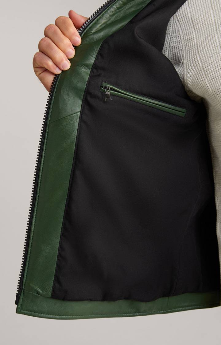 Joop Lederjacke Lif in Grün Discount Store für neue Produkte