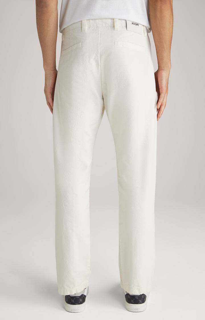 Joop Baumwoll-Chino Len in Offwhite Fabrikladen
