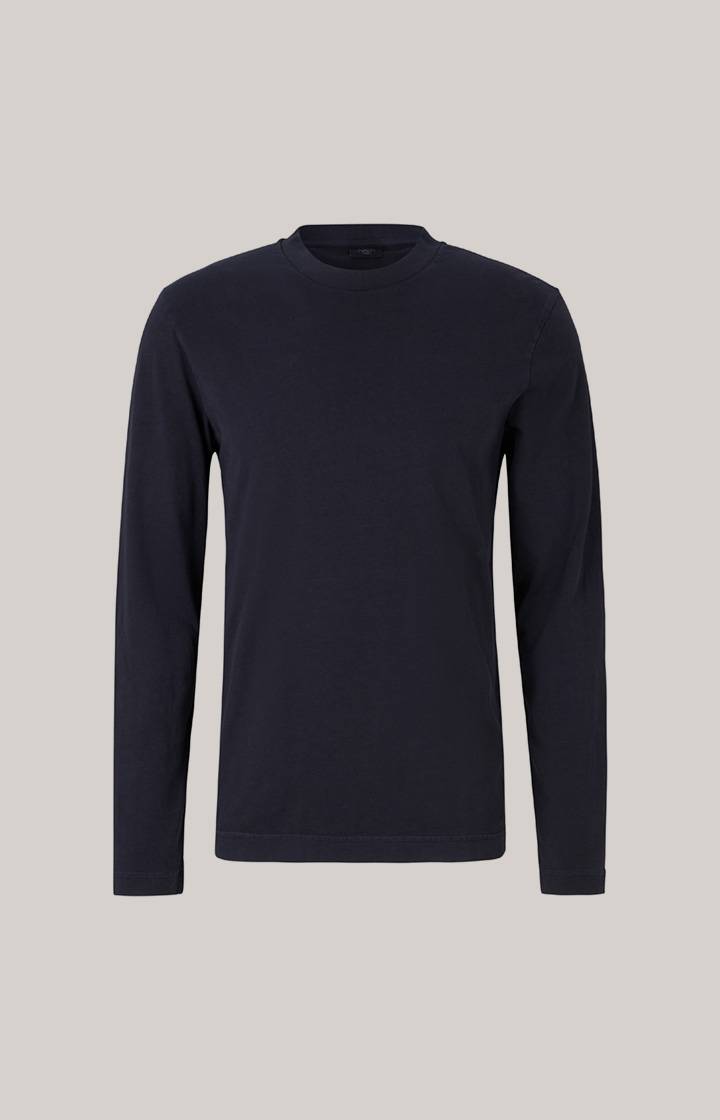 Joop Baumwoll-Langarmshirt Carlito in Navy Black Friday Preise
