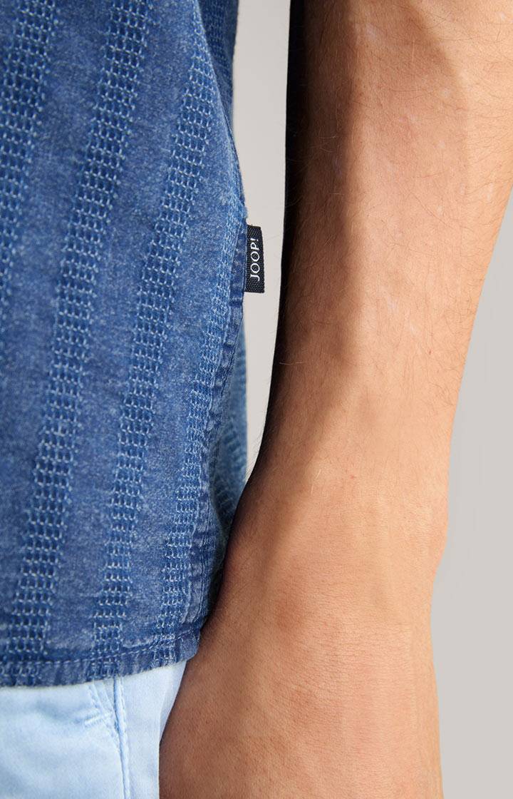 Joop Hemd Hanno in Denim Blau Kostenloser Versand
