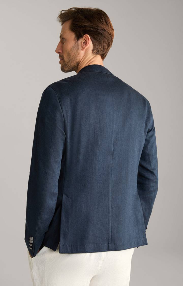 Joop Leinenmix-Sakko Heathrow in Denim Blue Fabrik Onlineshop