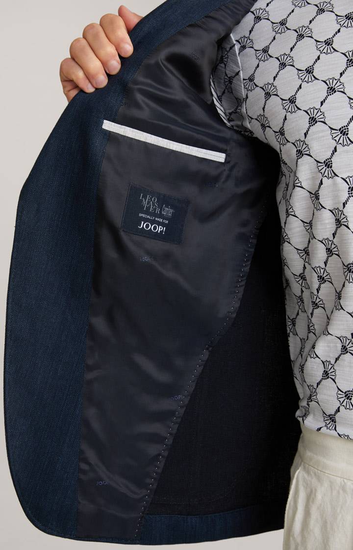 Joop Leinenmix-Sakko Heathrow in Denim Blue Fabrik Onlineshop