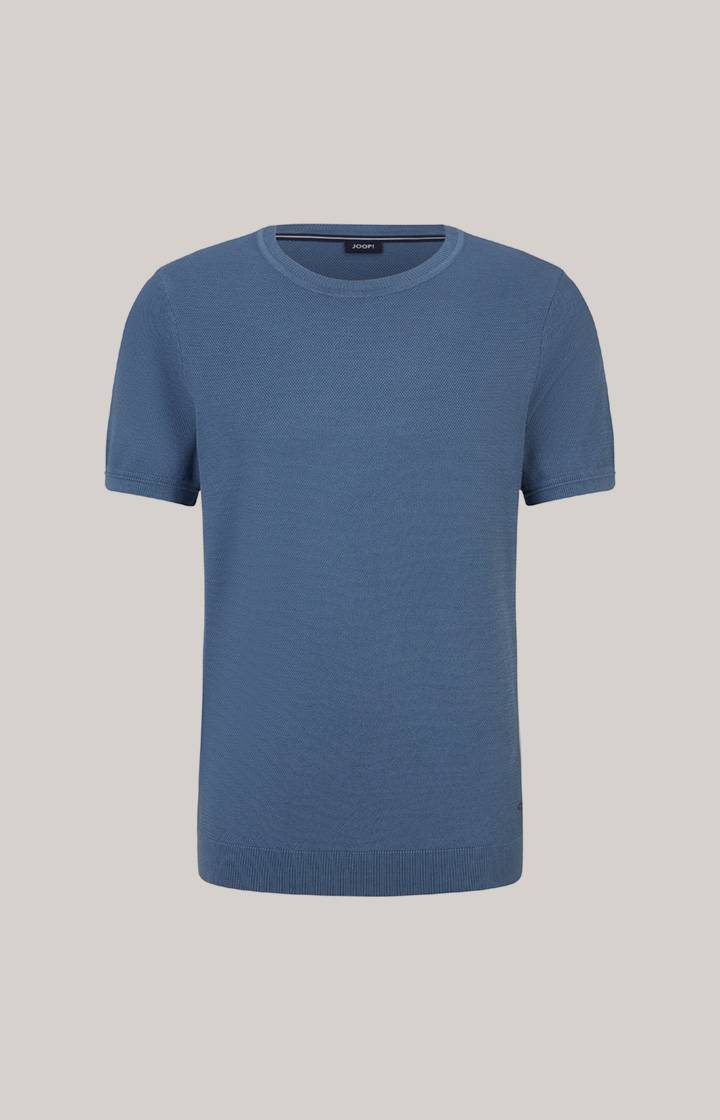 Joop Strick-Shirt Valdrio in Blau Online Shopping