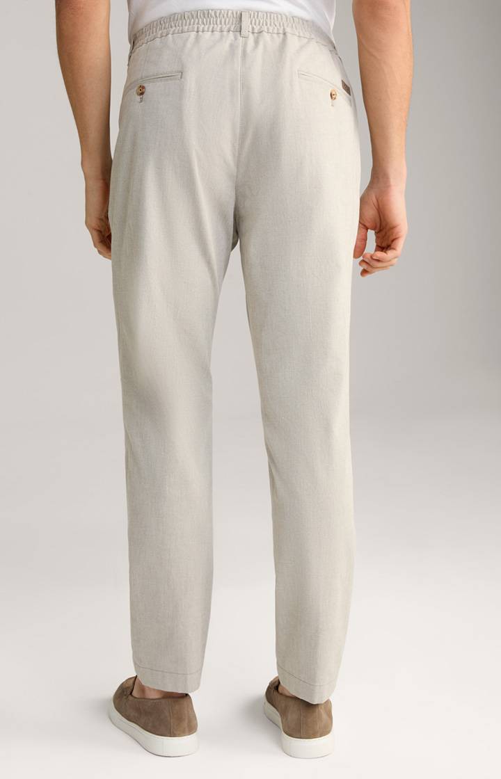 Joop Bundfaltenhose Lester in Beige Cyber Monday
