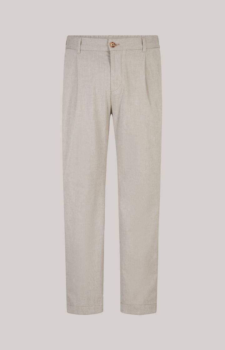 Joop Bundfaltenhose Lester in Beige Cyber Monday